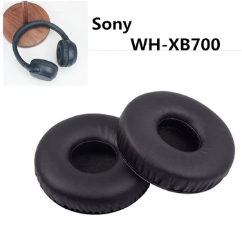 Olbaltumvielas Ādas Ausu Spilventiņi Sony WH-XB700 Bezvadu Extra Bass Bluetooth Austiņas Iekļautās Nomaiņa Austiņas Austiņas