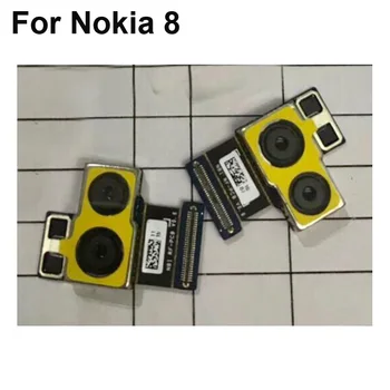 Pārbaudīts labu jauno Nokia 8 TA1004 TA1052 TA-1004 TA-1052 Muguras Kamera, Atpakaļskata Kamera CAM