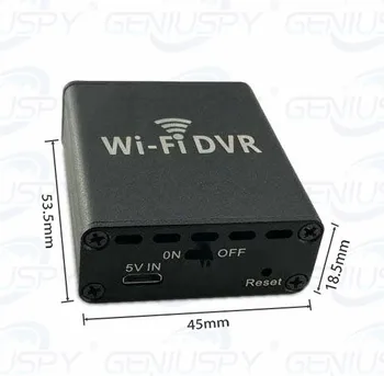 Pārnēsājamo Bateriju Darbināms 1080P Mini Wifi DVR Kamera Komplekti 1CH CCTV DVR Onvif AHD DVR P2P DVR Video Audio Diktofonu, TF Kartes Slots