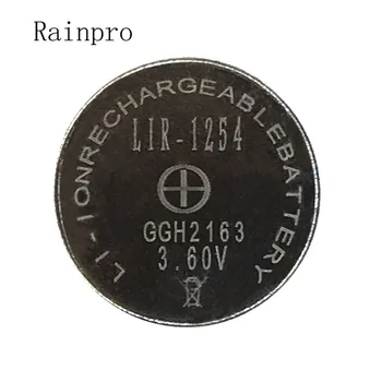 Rainpro 5GAB/DAUDZ LIR1254 1254 3.6 V uzlādējams pogas bateriju tā vietā, 3,7 V 40mAh Bluetooth austiņas