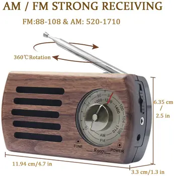 REDAMIGO Digitālo FM Radio mini linternet radio fm portable AM Radio multi-funkciju bluetooth Skaļruni RADR917+