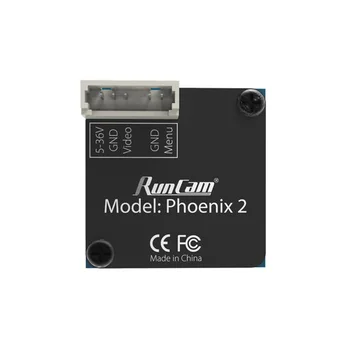 Runcam Phoenix 2 mikro nano 1000tvl 2.1 mm Freestyle FPV Kameru 16:9/4:3 PAL/NTSC Ieslēdzamas Mikro 19x19mm