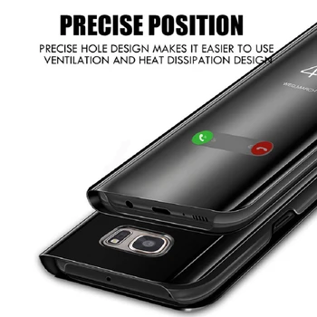 Samsung Galaxy A31 A41 A51 A71 Gadījumā Luxury Smart Spogulis, Pārsegs Skaidru priekšstatu Vāciņu Galaxy A51 A71 5G Piederumu