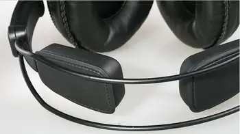Sākotnējā Superlux HD668B profesionālās semi-open studio standarta dinamiskas austiņas uzraudzības mūzikas noņemams audio kabelis