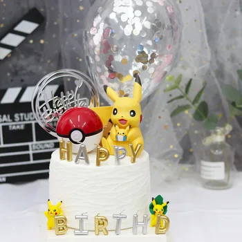 TAKARA TOMY 11cm Gudrs Dusmīgs Pikachu PVC Rīcības Lelle Anime Multfilmu Pokemon Leļļu Kolekciju Modelis Bērniem Rotaļlietas Ziemassvētku un Dzimšanas dienas Dāvana