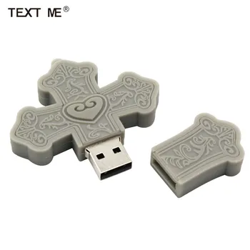 TEKSTA MAN karikatūra cross modelis usb2.0 4GB 8GB 16GB 32GB 64GB pen drive USB Flash Drive radošo gifty Stick Pendrive