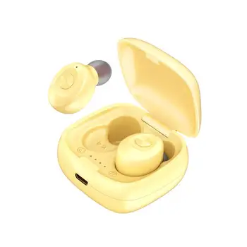 TWS Bluetooth Bezvadu Austiņas 5.0 Stereo Spēļu Sporta In-ear Austiņas Mini Ūdensizturīgs ar Mikrofonu ar LED Monitora Strāvas