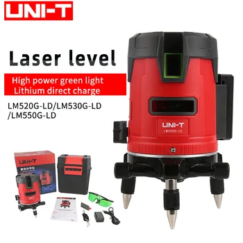 UNI-TLM550G-LD touch tipa spēcīgu gaismas zaļā lāzera līmeni/ēku būvniecība/home decoration LM520G-LD / LM530G-LD