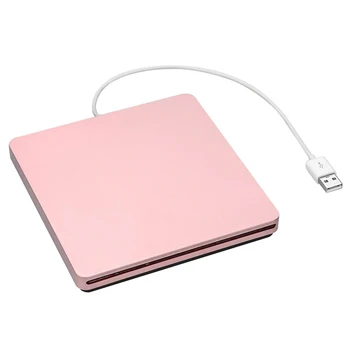 USB 2.0 Portable Ārējās VCD, CD-RW Lasīt Un Rakstnieks, CD / DVD ROM Lasītājs Atskaņotājs Disku-IMac MacBook Air, Pro Portatīvo DATORU