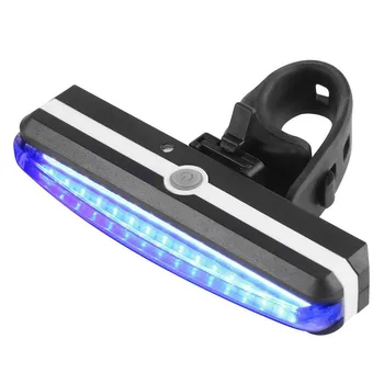 Velosipēdu Gaismas USB Uzlādējams LED Bike Velo Priekšā, Aizmugures Gaismas Lukturu Lampas Strobe Brīdinājuma lampas#40