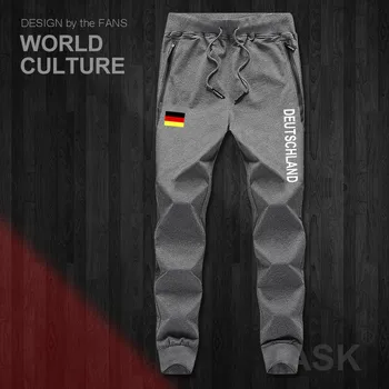 Vācija Vācija vācijas DE mens bikses joggers jumpsuit treniņbikses dziesmu sviedri fitnesa vilnas taktiskās gadījuma tauta, valsts