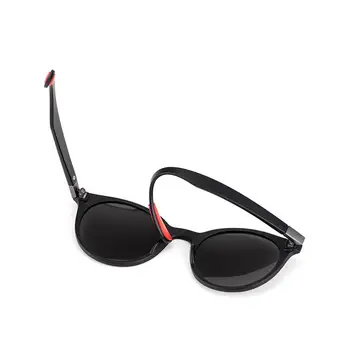 Vīrieši Sievietes Classic Retro Kniežu Polarizētās Saulesbrilles, Vieglāks Dizains Ovāls Rāmis UV400 Aizsardzība De Sol